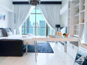 Contemporary Studio with City View in Business Bay